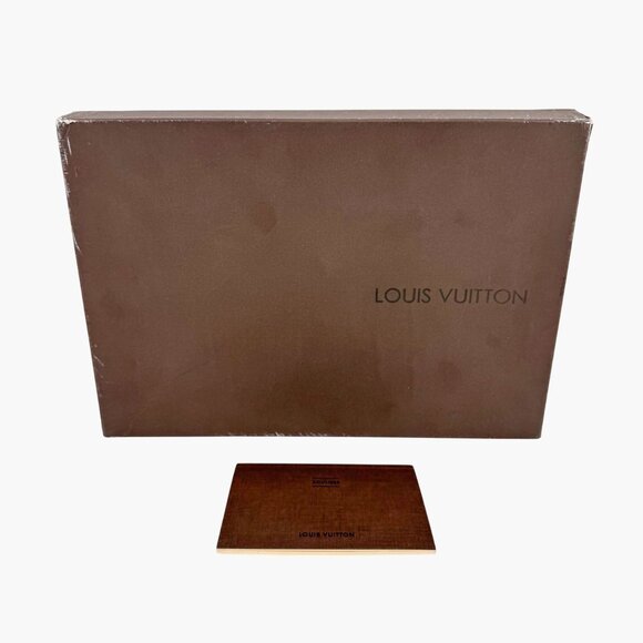 Louis Vuitton South Beach Cross Sandals Size 38.5 US 8.5 Brown Flat LV Leather - Picture 2 of 15